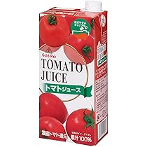 Amazon.co.jp: ゴールドパック トマトジュース 1L ×6本 : 食品・飲料・お酒